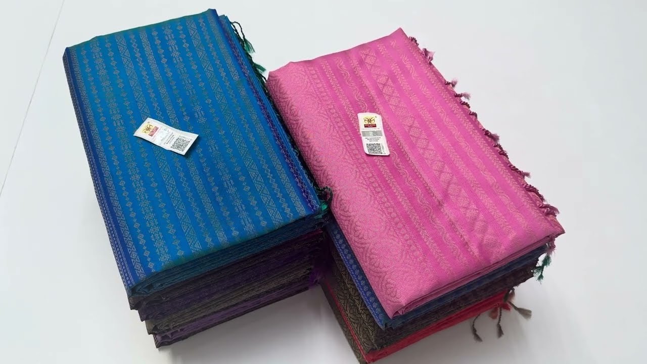 All self pure soft silk handloom sarees | new arrivals | silk mark | Varnaa Sirumugai