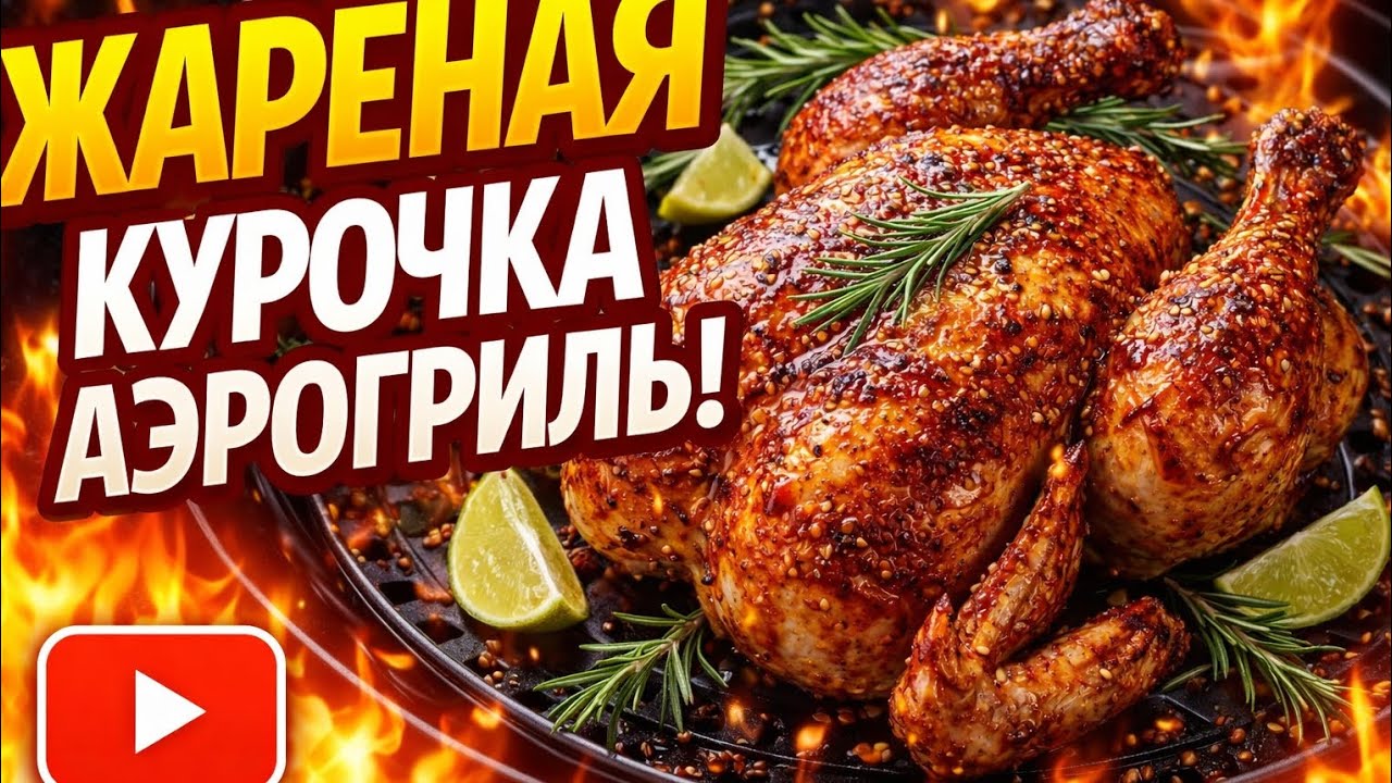 Румяная курица в аэрогриле вкусно - и полезно !