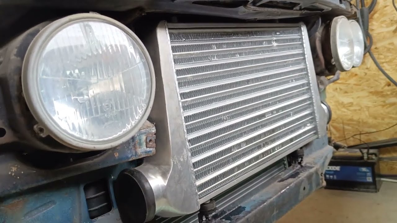 BMW E21 Turbo progress. Cooler, propshaft, LSD