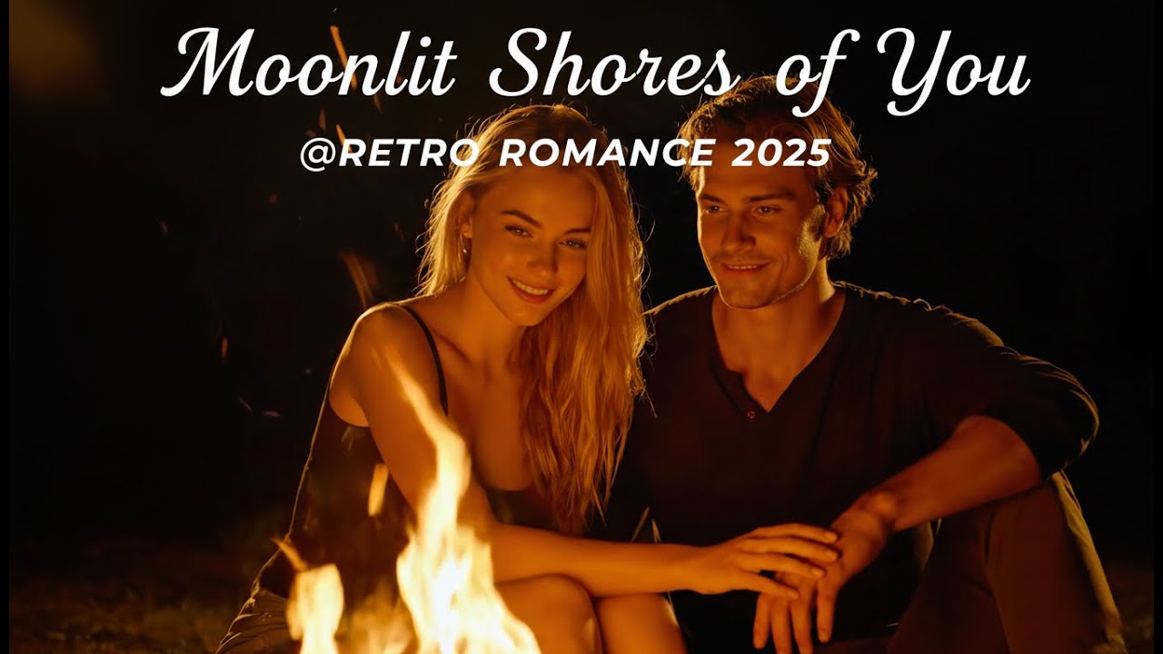 Moonlit Shores of You | Retro Romance | Romantic Synthwave Love Song