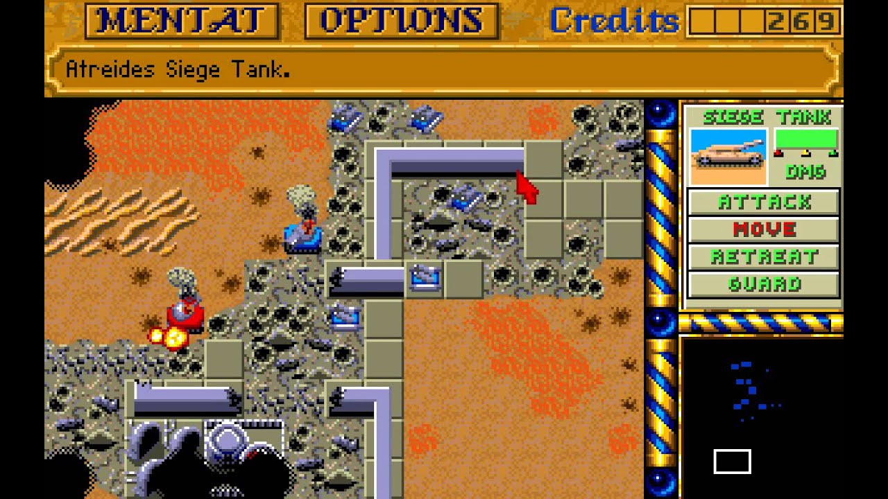 Dune II The Battle For Arrakis (Amiga) longplay