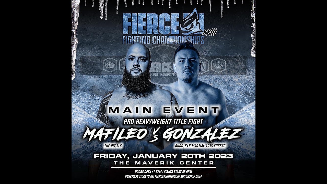 Kent Mafileo vs Larry Gonzales - Fierce Fighting Championship 23