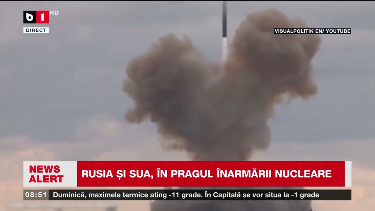 SUA ȘI RUSIA, CURSĂ ISTORICĂ DE ÎNARMARE_Știri B1TV_1 febr. 2026
