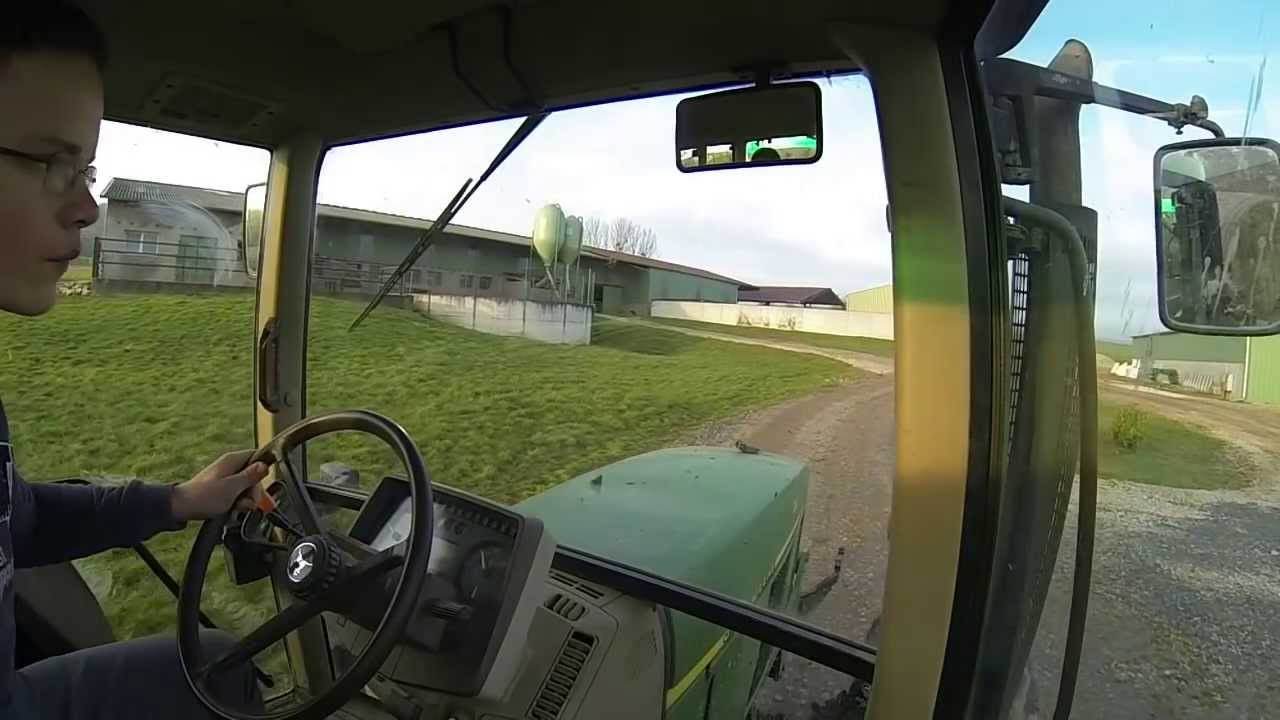 John Deere 6510, SOUND ! #GoPro
