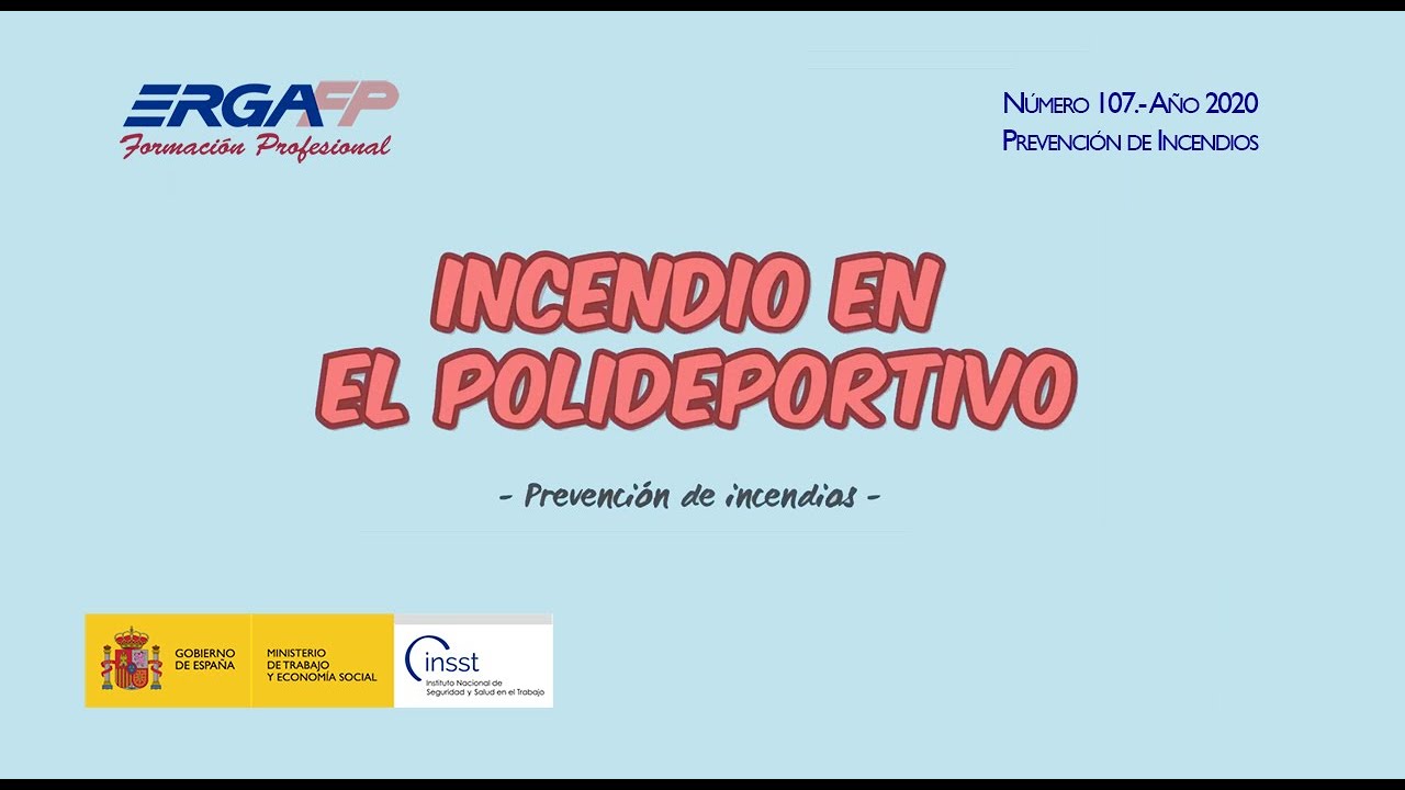 ERGA FP 107  Prevención de incendios