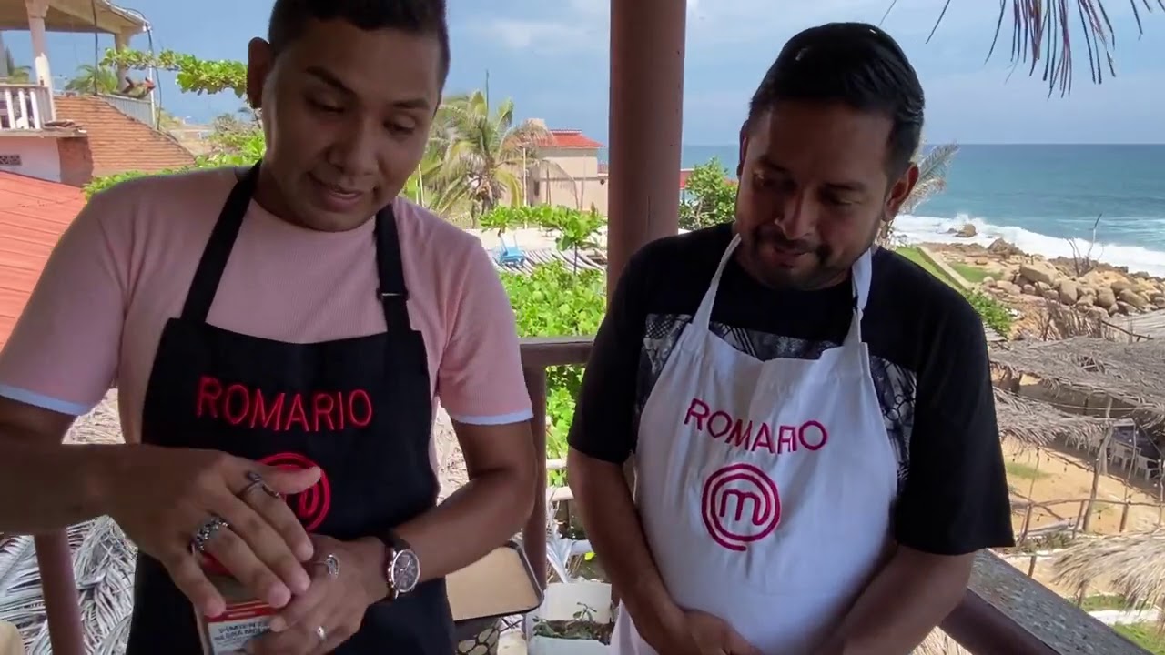 RECETA COCO RELLENO DE MARISCOS | HENRY CARRERA CON MASTERCHEF ROMARIO