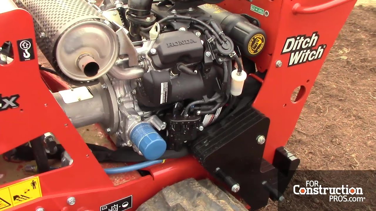 Ditch Witch C24X Walk-behind Trencher First to Feature Fuel Injection