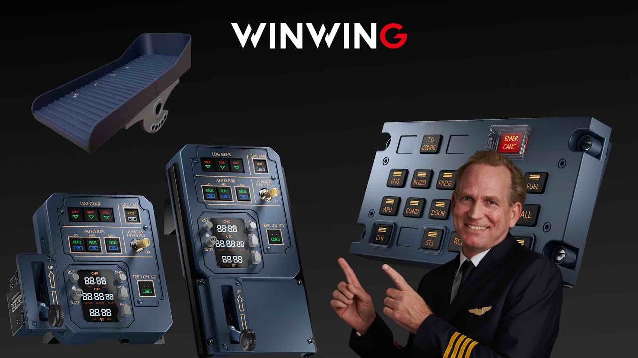 Airbus A320  | Software und Hardware TEST | WINWING 32 AGP METAL + 32 ECAM