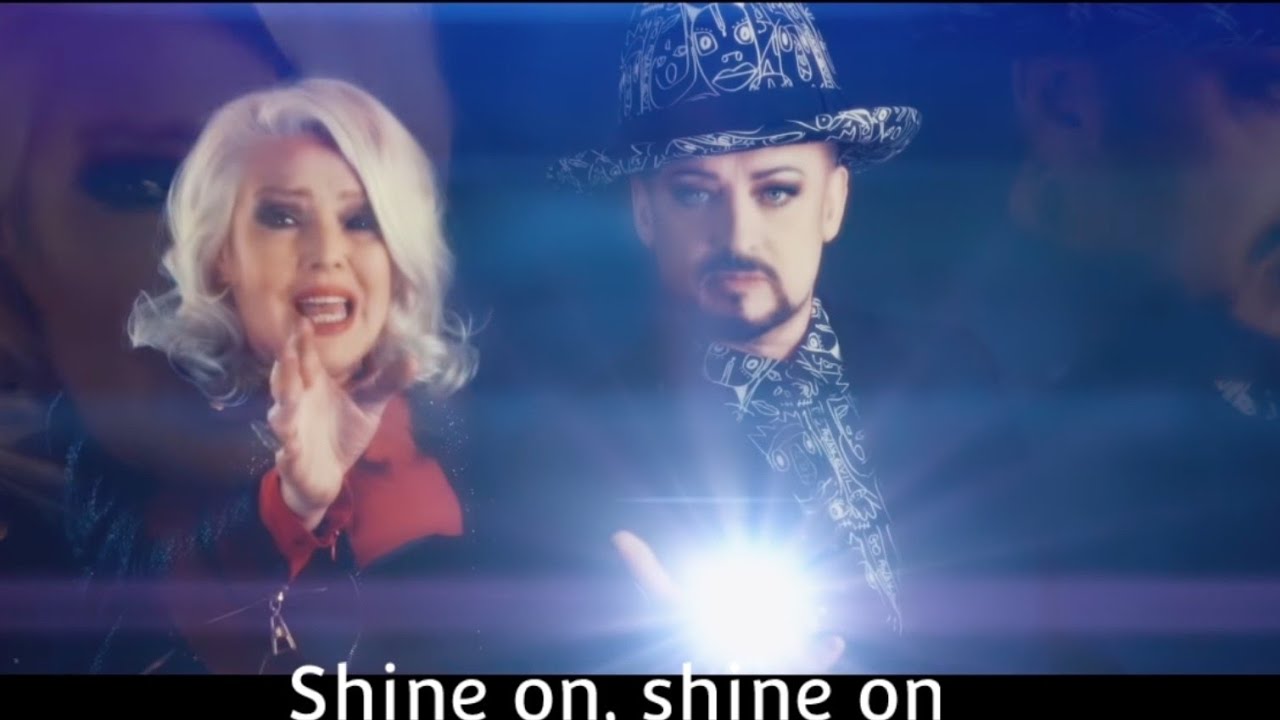 Kim Wilde and Boy George - Shine on (with lyrics)