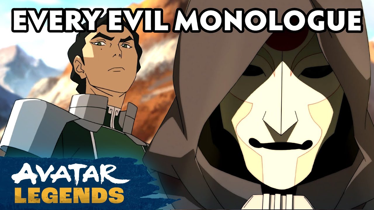 Every Villain Monologue in The Legend Of Korra for 30 Minutes | Avatar