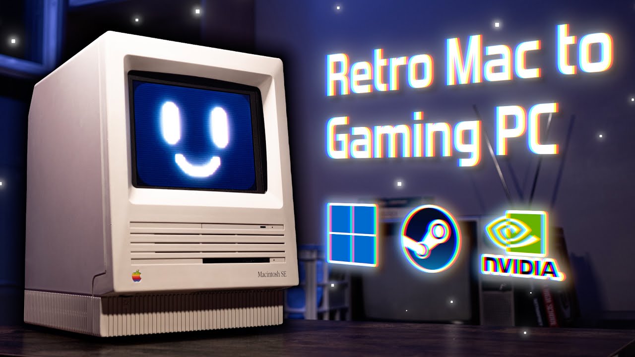 I Built a Gaming PC Inside a Retro Mac - The Joshintosh