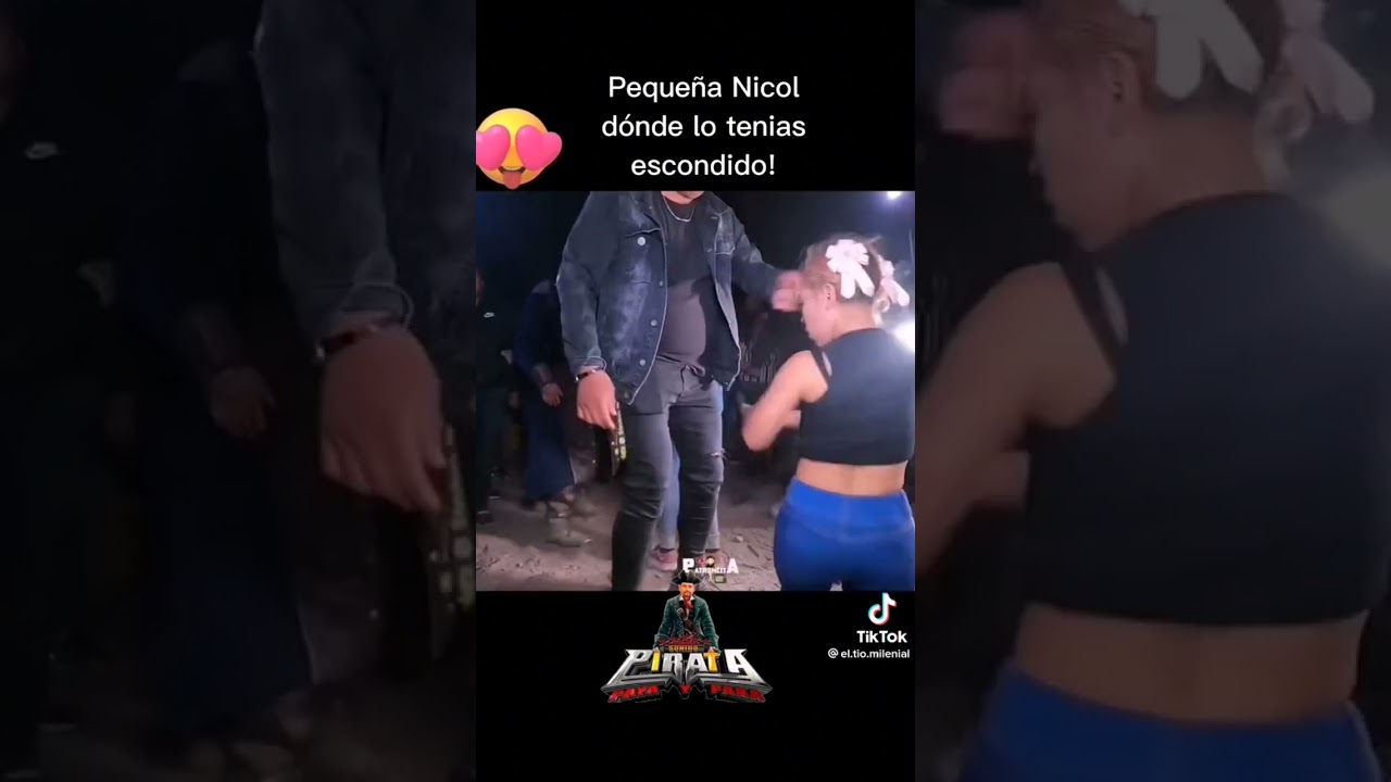 La #Peque&ntilde;a #Nikol est&aacute; Hermos&iacute;sima #Nicol bella bailando #sonidopirata