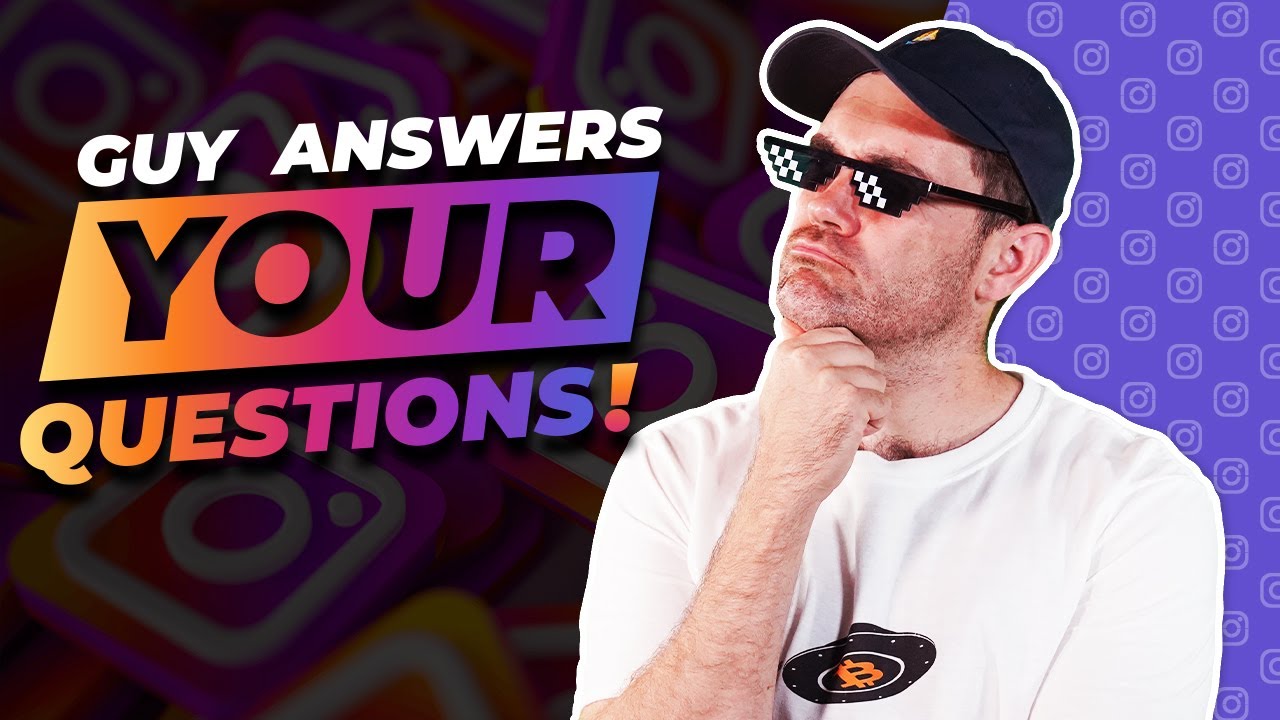 Guy Answers Your Crypto Questions! - Insta AMA 😮