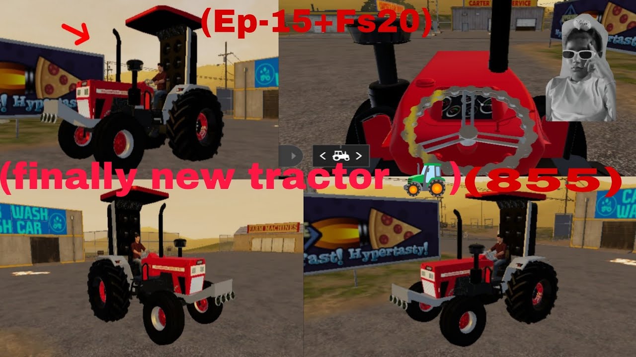 (finally new tractor 🚜)(855) #subscribe #automobile #viralvideo( Ep-15)#vlogchannel #viralreels🎉✅❤️