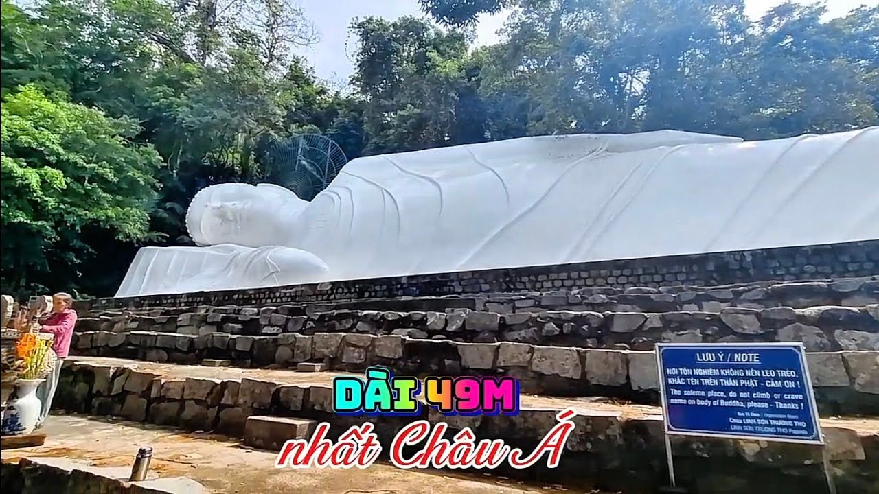 Tượng Phật nằm dài nhất Châu Á ở Lâm Đồng