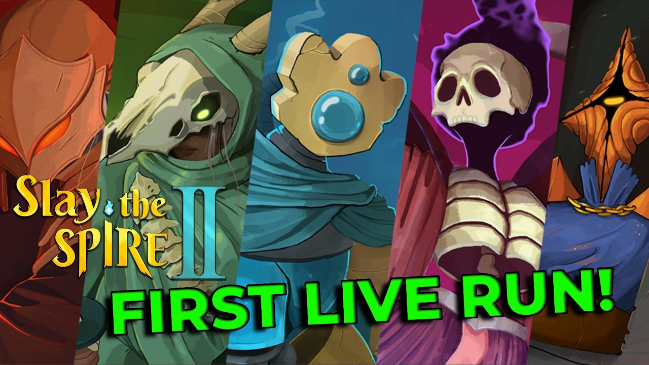 Slay The Spire 2 – FIRST LIVE RUN!