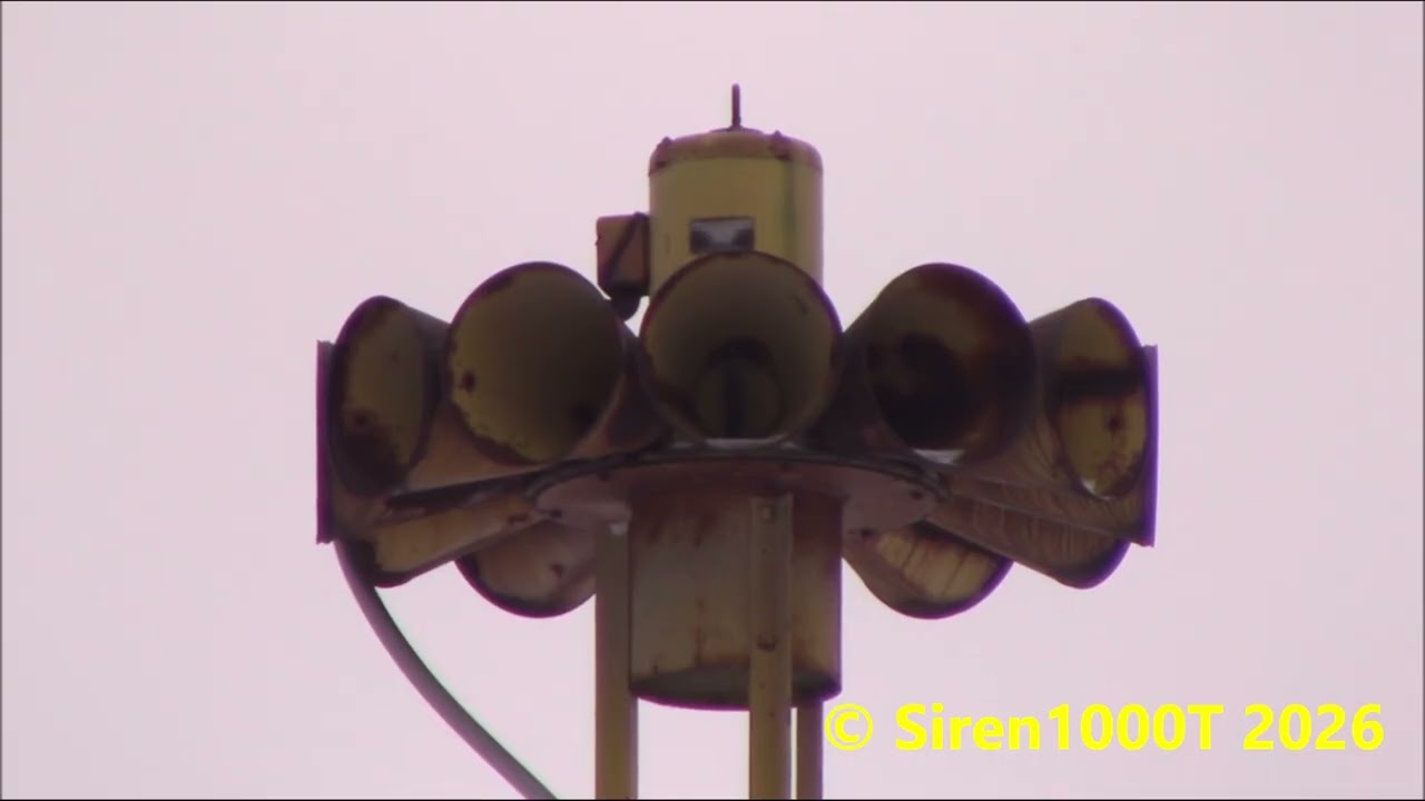 Toledo, OH FS STH-10 Tornado Siren Test February 6th, 2026
