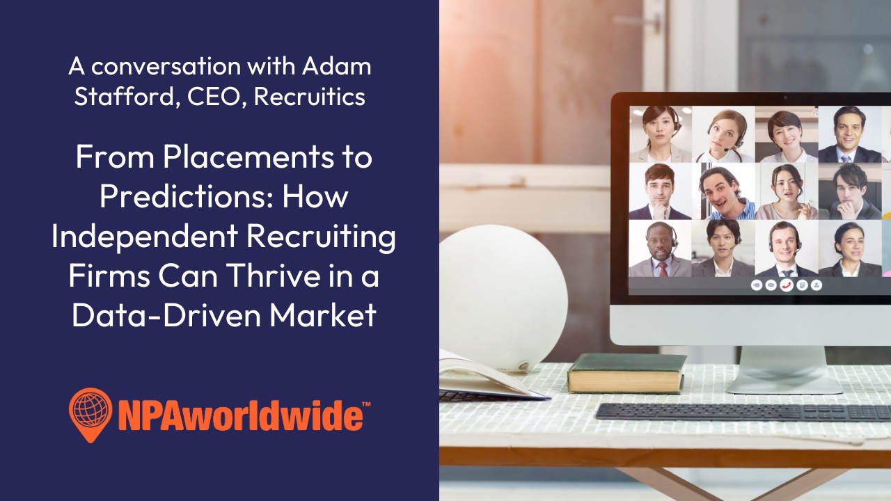 From Placements to Predictions: How Independent Recruiting Firms Can Thrive in a Data-Driven Market