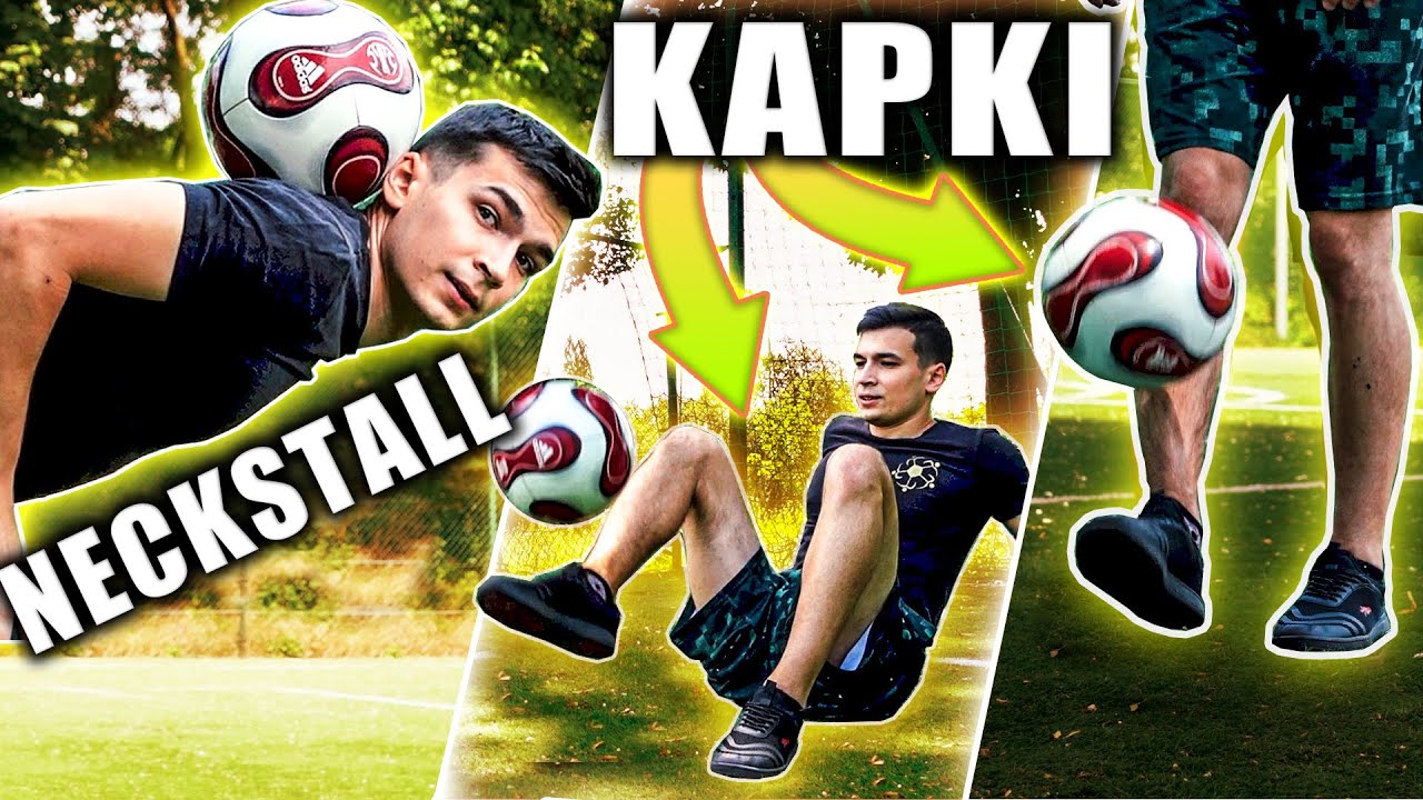 PODSTAWY FREESTYLE FOOTBALL - Od czego zacząć (neckstall i kapki) - Poradnik dla początkujących cz.1