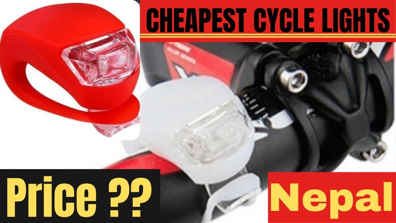 ❤️CHEAPEST CYCLE LIGHT IN NEPAL 😱🔥// SAATO CYCLE KO LIGHTS 😱❤️