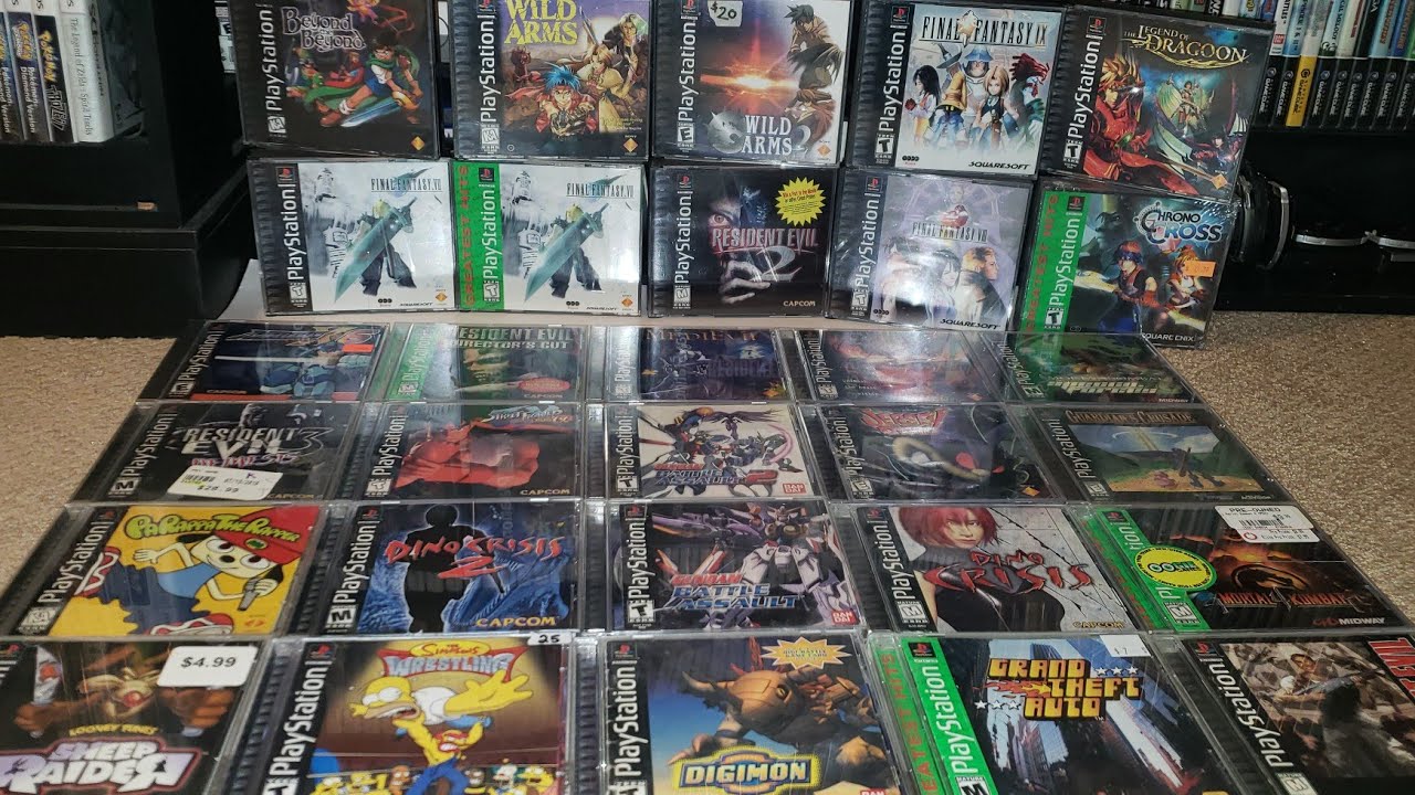 MY PS1 GAME COLLECTION 2020