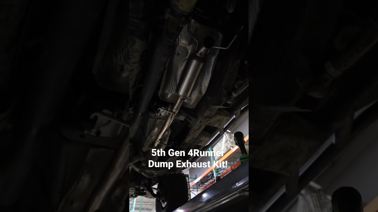 5th Gen 4Runner Dump Exhaust Kit first demo start up! What you think 🤔 💭