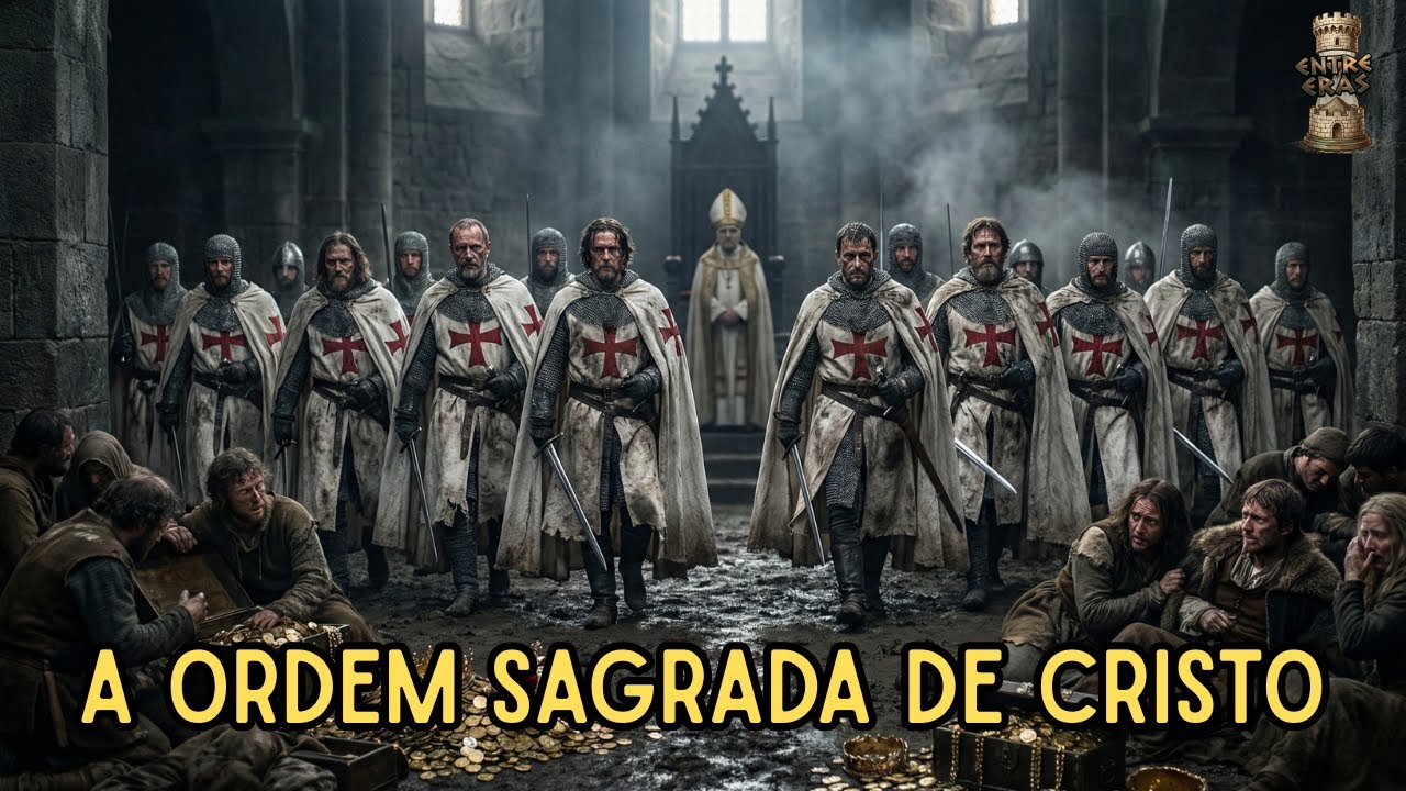 TEMPLÁRIOS: Eles deviam carregar a Cruz... mas carregavam a Morte !!