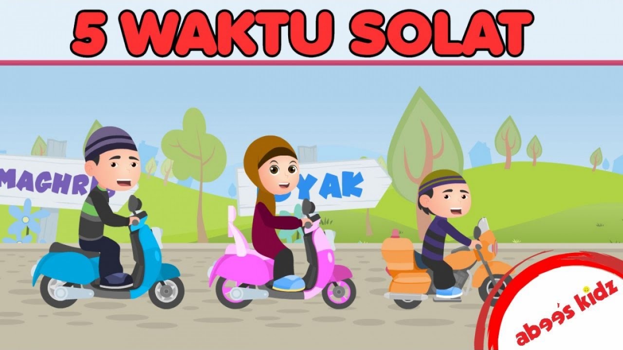 Abee's Kidz - 5 Waktu Solat | Kids Song | Kids Videos | Kids Channel