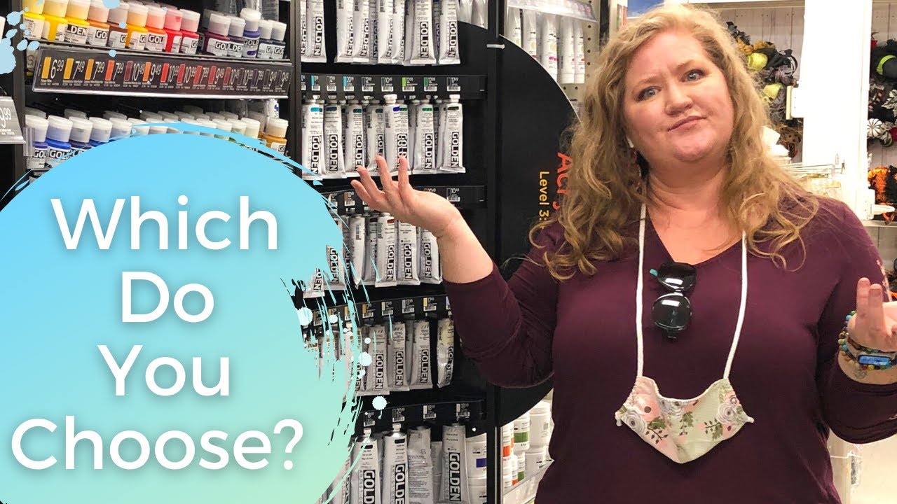 How to Choose Acrylic Paints