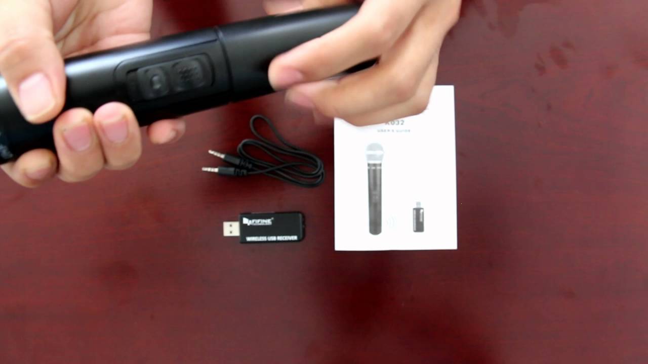 fifine 032 wireless microphone