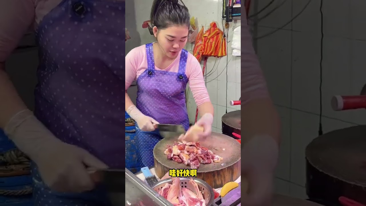 粉丝加工还能这样玩？特地上门竟只为和我玩游戏...#粉丝 #记录真实生活 #刀工 #厨房菜刀