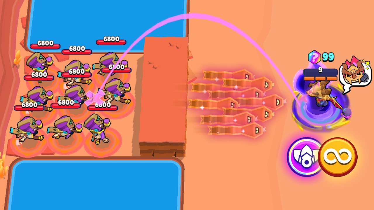 NAJIA TEAM vs OP CROW'S HYPERCHARGE BUFFIE BROKEN 💀 Brawl Stars 2026 Funny Moments & Fails ep1973