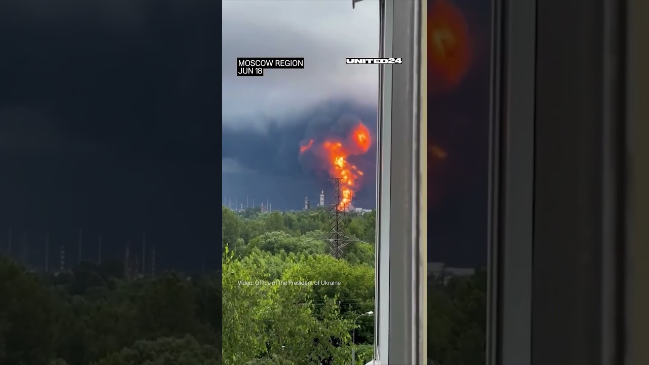 Ukraine Hit Moscow With Its Most Massive Drone Attack in Two Years #warinukraine