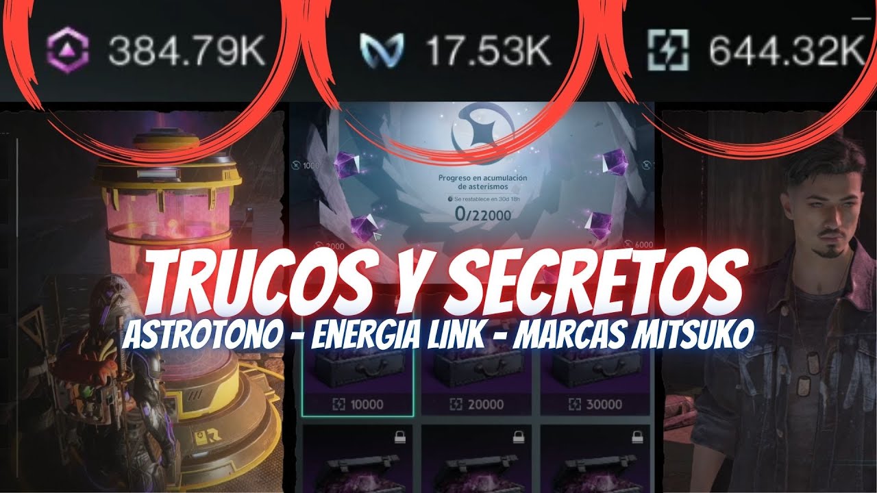 TRUCOS!! LLENATE de ASTROTONO! ENERGIA LINK y MARCAS DE MITSUKO | ONCE HUMAN Español | Rido