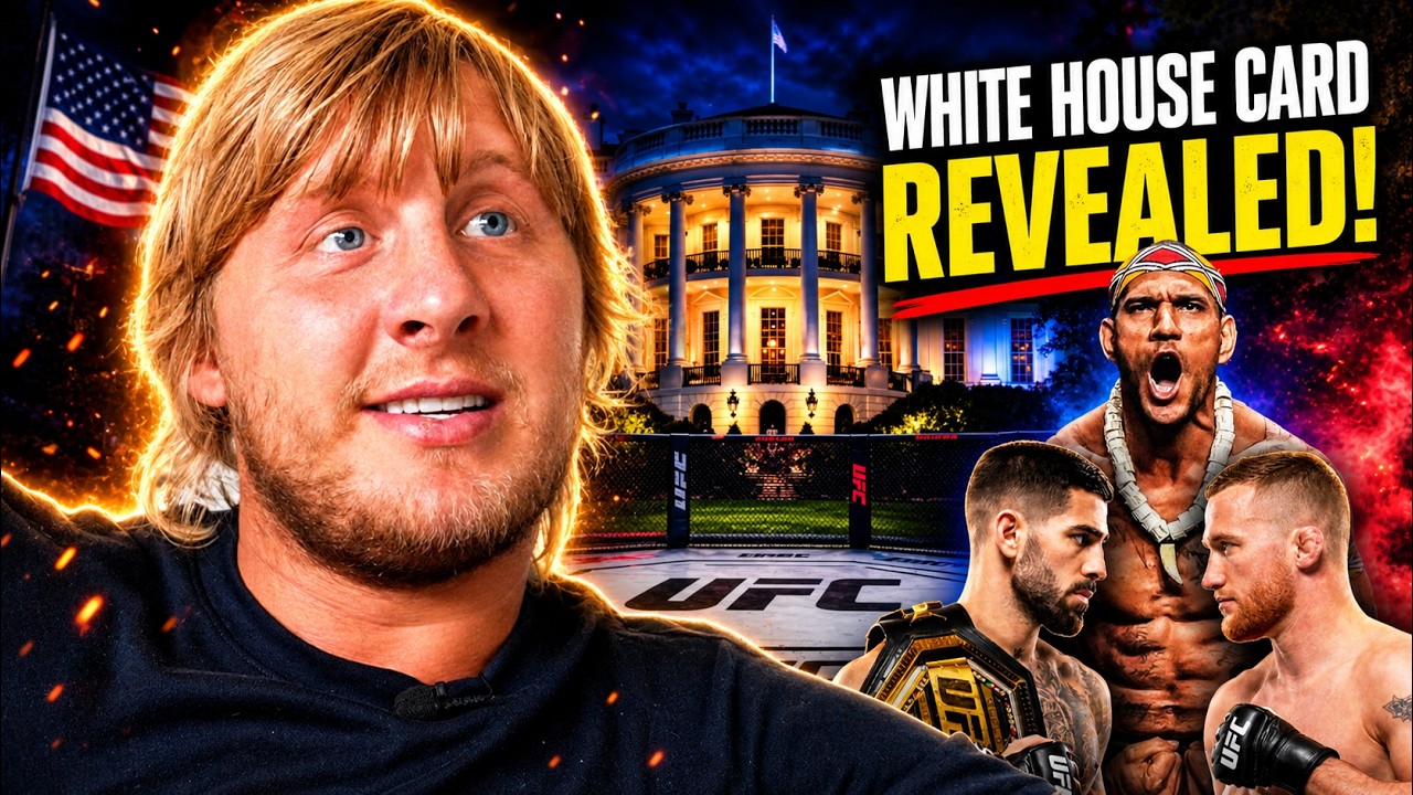 Paddy The Baddy Reacts to the UFC White House Card + BMF Title Fight