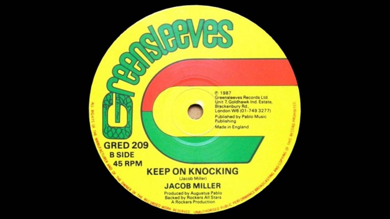 12'' Jacob-Miller - Keep On Knocking (& Dub)