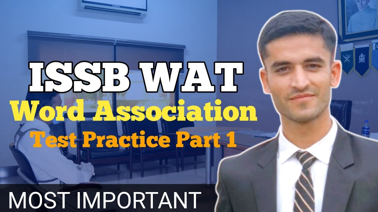 ISSB Word Association Test Practice 2025 | Improve Your Psychology Test