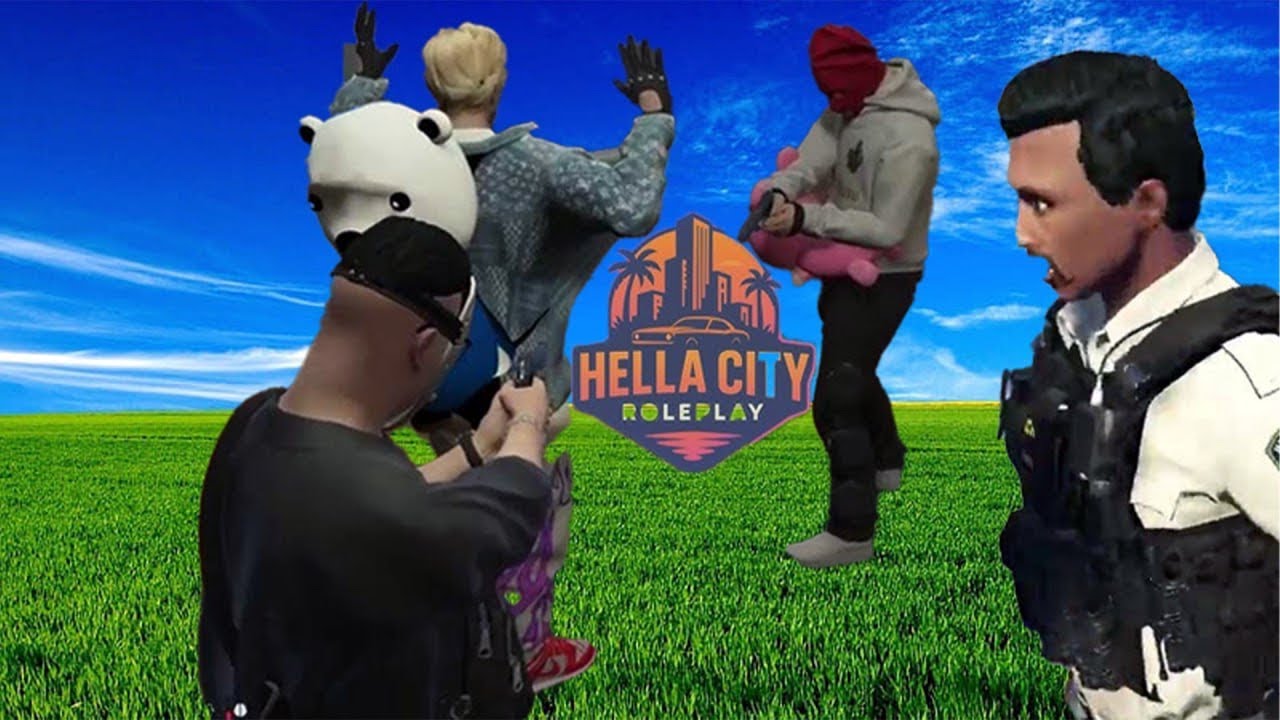ចេញប្លន់ធានាគា |Hella City Rp