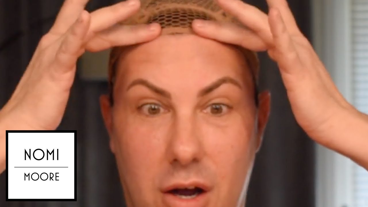My Signature 90s Supermodel Drag Queen Makeup Tutorial Part 1 (Face Tape and Wig Cap)