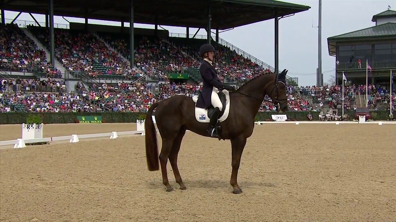 Allison Springer & Arthur Dressage 2016 Rolex Kentucky Three-Day Event