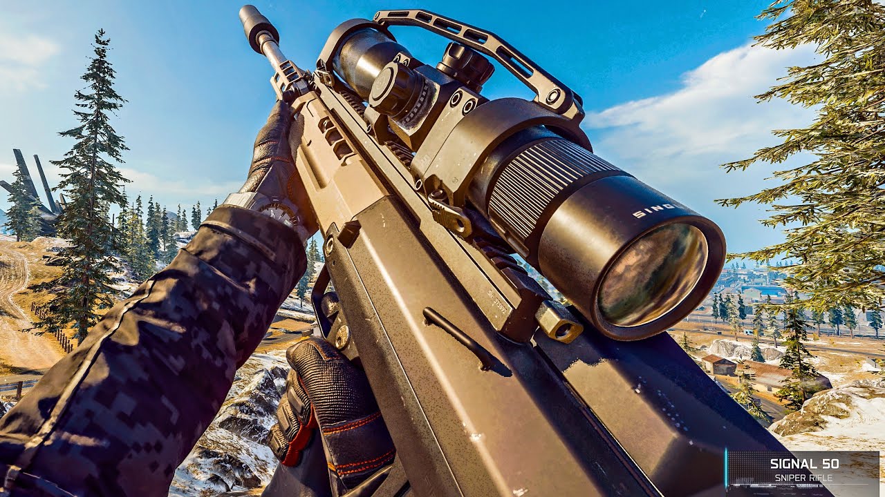 CALL OF DUTY WARZONE VERDANSK SIGNAL 50 SNIPER GAMEPLAY! (NO COMMENTARY)