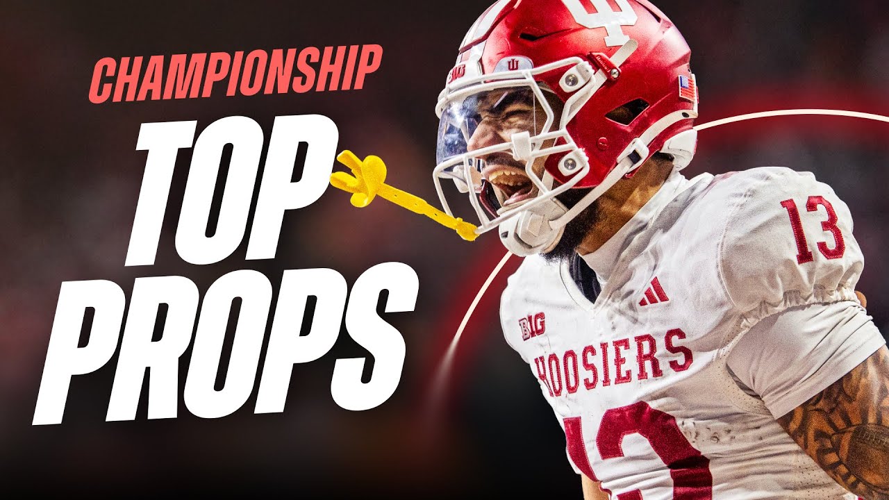 College Football National Championship Predictions & Player Props Picks (Miami vs. Indiana)
