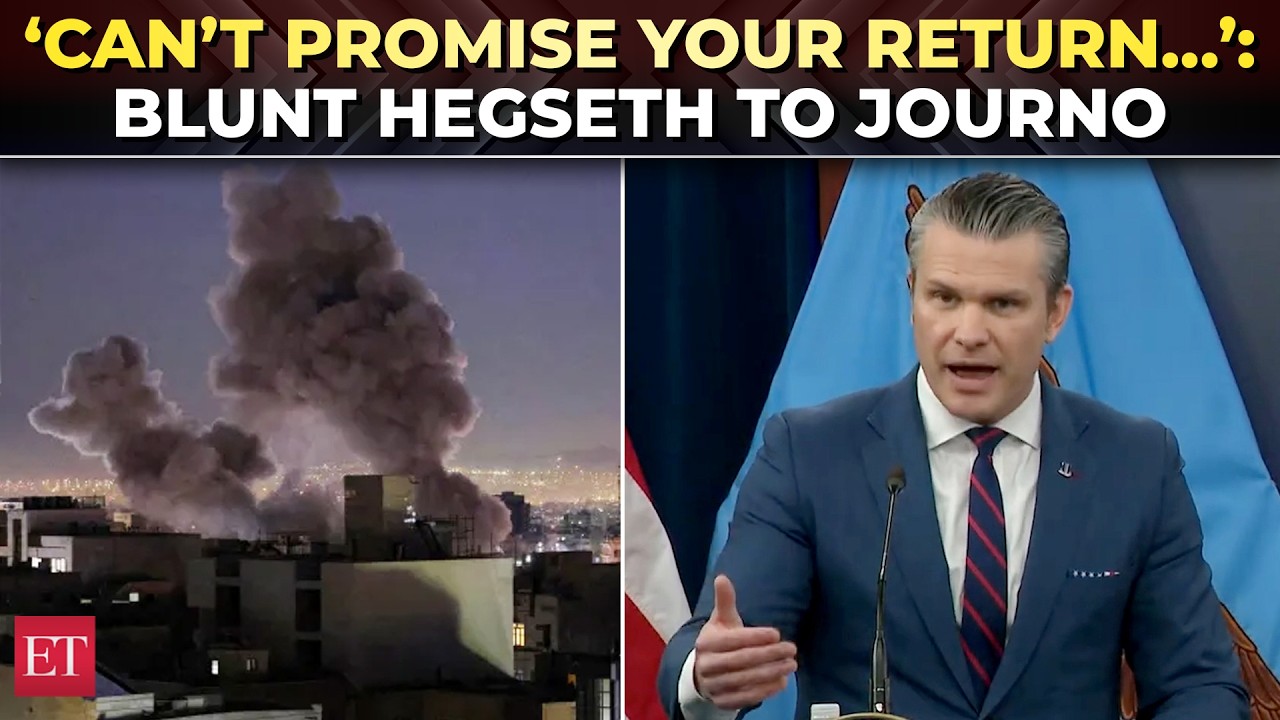 ‘Will I be able to return to home in Iran…’?: Journo asks Hegseth; Watch Secretary's blunt response