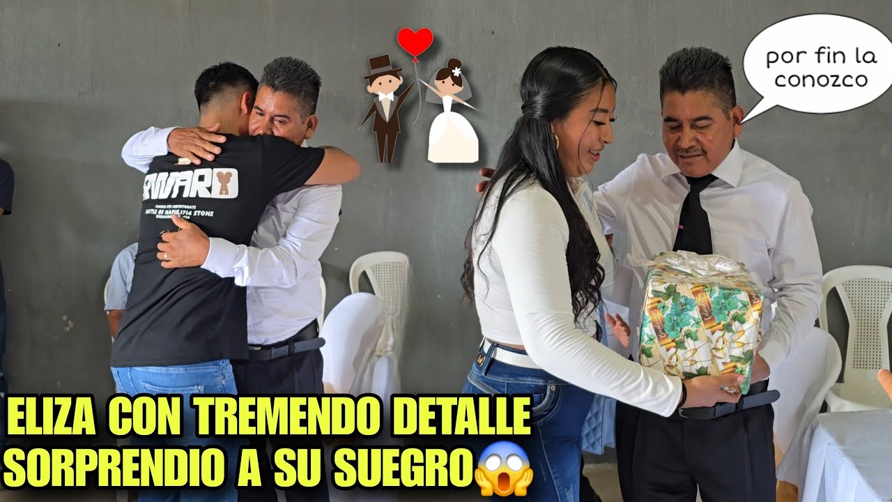 ELISA Llego Con Este Gran Regalo A La Boda De Su Suegro💍Todos Quedaron Boca Abierta Al Verla😱