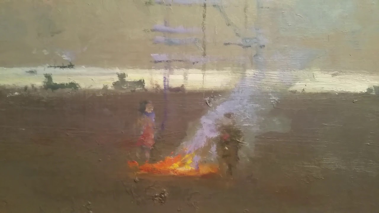 Exhibition of Fred Cumming paintings at Sladers Yard Gallery, West bay 1st Dec 2018