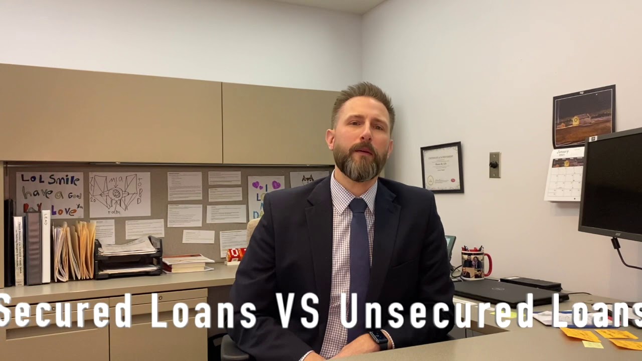 Ask A Banker: Secured Loans VS Unsecured Loans