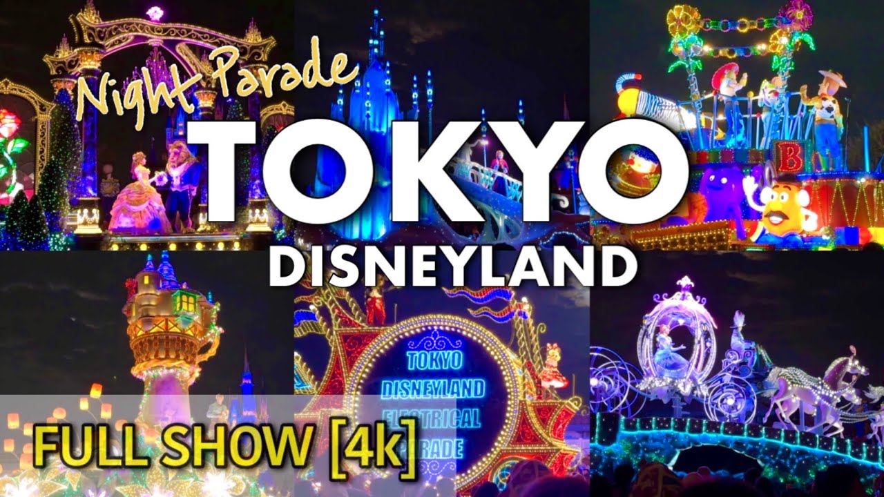 [4k] Tokyo Disneyland Electrical Parade Dreamlights ✨ FULL SHOW 