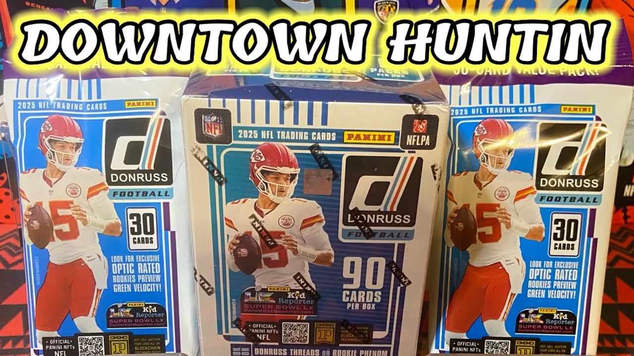 ▶️NFL : 2025 NFL DONRUSS 