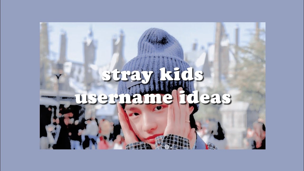 aesthetic stray kids usernames pt.02 ꒰🗼꒱