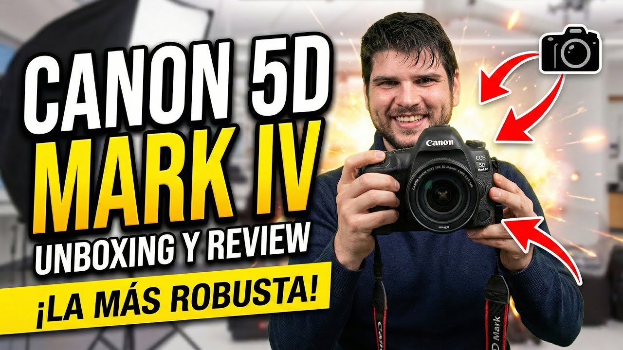 Canon EOS 5D Mark IV: Unboxing y Análisis Completo en Español